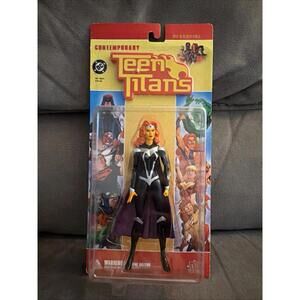 CONTEMPORARY TEEN TITANS BLACKFIRE ACTION FIGURE NOC 2004 DC DIRECT